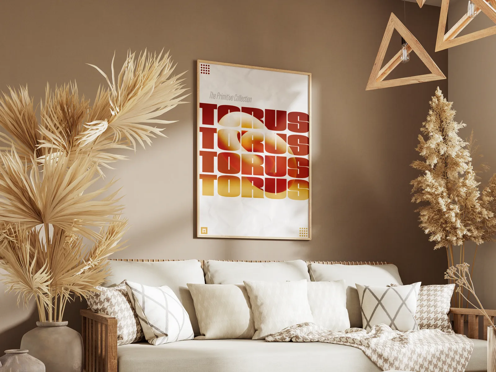 Primitive Collection sphere poster